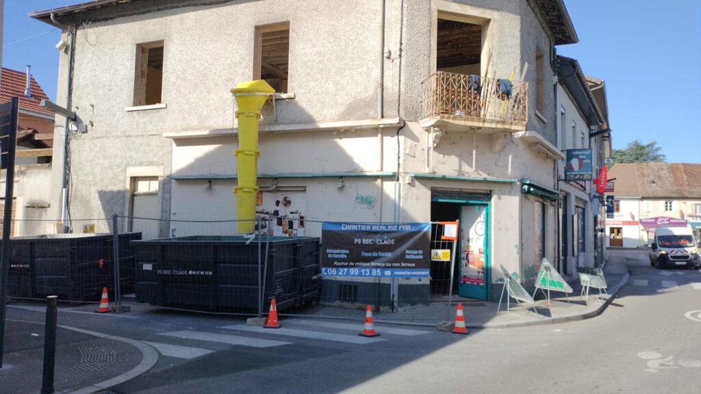 démolition intérieure